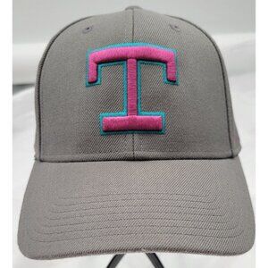 47 Brand Texas Rangers‎ MVP One Size Gray,Teal And Magenta Side Patch Snapback